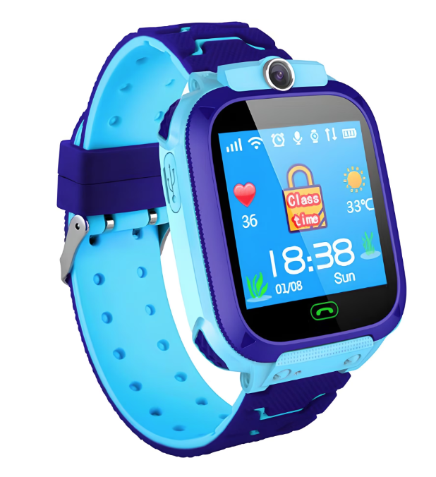 Ceas inteligent smart watch pentru copii cu urmarire GPS si apeluri BAIETEL